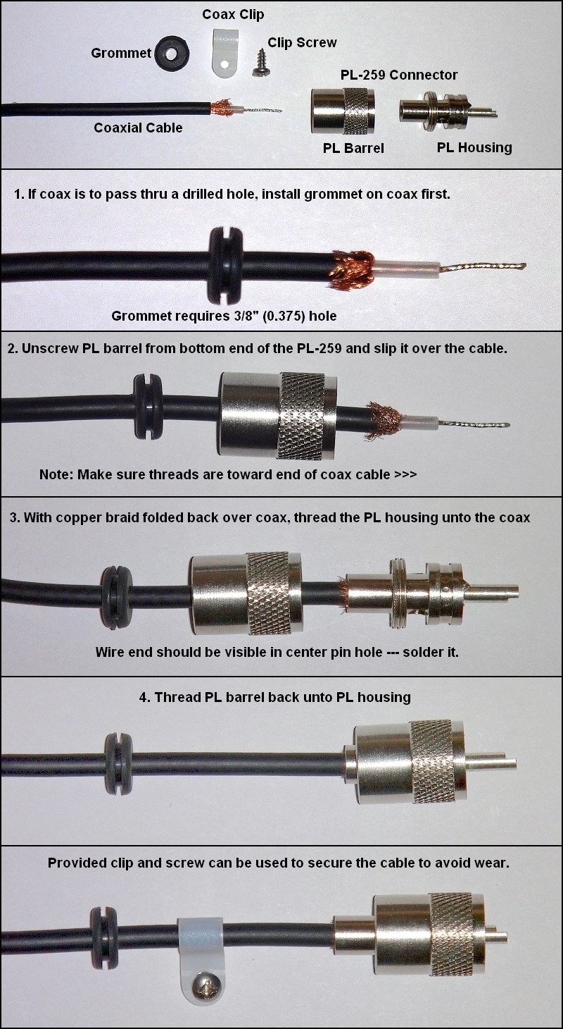 Mini-Kit PL259 Installation